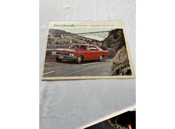 1966 Chevelle Advertising Brochure