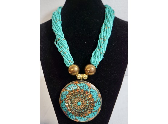 Bajalia Turquoise Necklace
