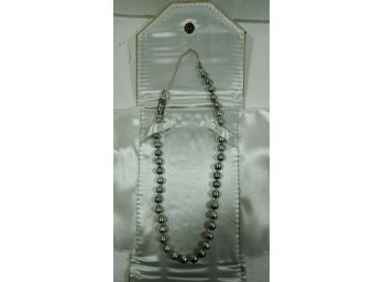 JTV Sterling Grey Freshwater Pearl Necklace 20'