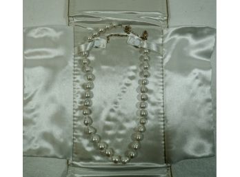 JTV Sterling Freshwater Pearl Necklace 18'