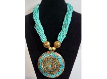 Bajalia Turquoise Necklace