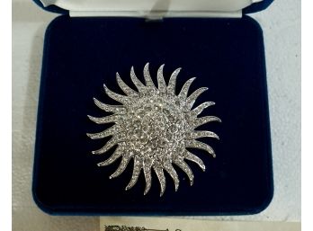 Camrose & Kross Reproduction Of The Jacqueline Bouvier Kennedy Collection Flower Pin