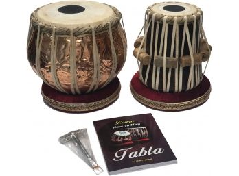 Satnam Hand Crafted Tabla Drum Set For Beginners