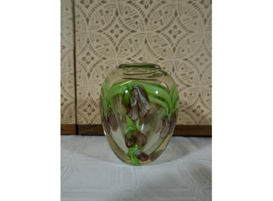 Art Glass Vase 5't