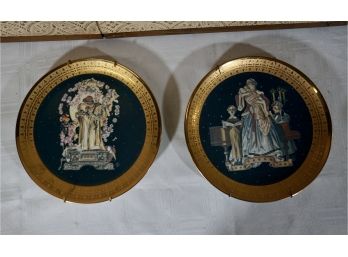 Pair Of Limited Edition, Numbered, Fairytale Plates