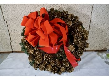 24'  Pine Cone Wreath