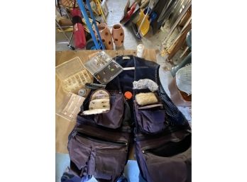 LL Bean Fishing Vest, Flies & Accessories - G255