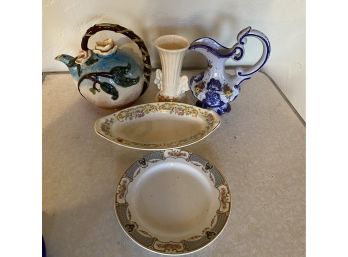 Assorted Lot - Tea Pot And China Collection - KT46