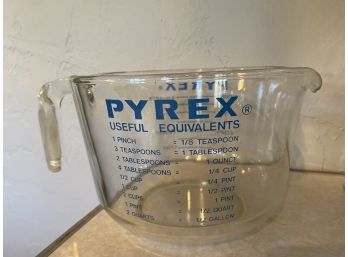 Vintage 8 CUP Pyrex Blue Measuring Cup-kt35