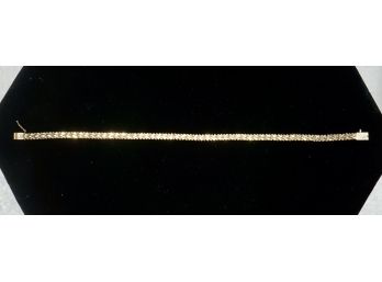 14k Gold Bracelet- 8'- 10 Gr