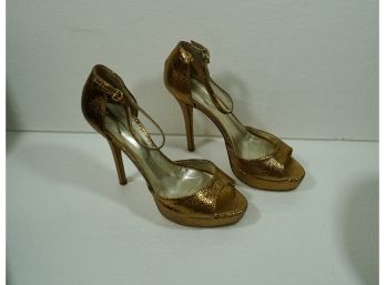Katia Lombardo Shoes Size 37 1/2 Made In Italy