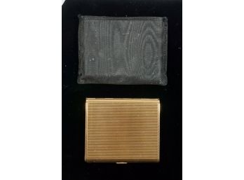 Christian Dior Compact W/case  3' X 2 5/8'