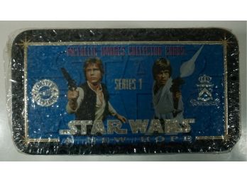 Star Wars A New Hope Series 1 Metallic Images Collector Cards NOS Sealed