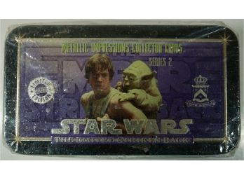 Star Wars : The Empire Strikes Back  Series 2  Metallic Images Collector Cards NOS Sealed