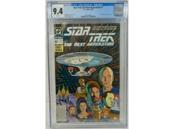 Star Trek : The Next Generation D.C. Comics, 10/89 Set Of 62- #1 CGC 9.4 Plus 2-62 Mint- UV Bagged & Boarded