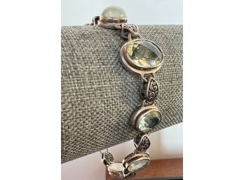 Janice Girardi Design JGD .925 Sterling Silver Bracelet With Lobster Claw Clasp 8' 19.74 Gram Weight