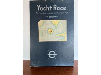 Vintage 1961 Yacht Race Sailing Skill Board Game Parker Brothers Marblehead MA
