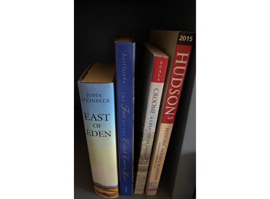 4 Book Lot Includes John Steinbeck East Of Eden - #60