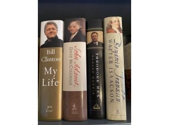 4 Book Lot Including Bill Clinton My Life Biography - #54