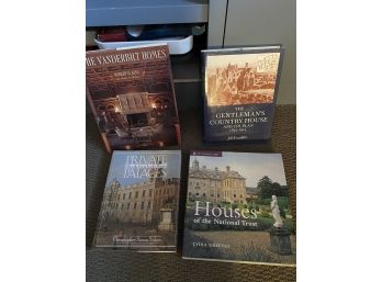 4 Table Top  Book Lot Including The Vanderbilt Homes - #51