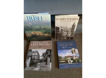 4 Book Lot Including England's Lost Houses - #52