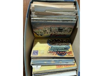 #50 Lot Of Vintage Post Cards Mixed RPP, Photo & Colored ( Sets)