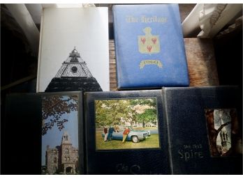 Lot Of 5 Yearbooks