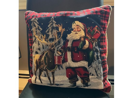 Santa Pillow 17 X 17