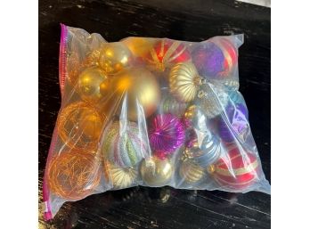 #1 Bag Of Ornaments (Red, Gold & Purple)