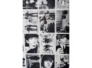 TOPPS 1964  Uncut Sheet Of The Beatles 'A Hard Days Night'  Trading Cards