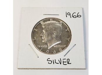 1966 Kennedy Half Dollar Silver