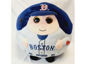 VINTAGE Boston Red Sox TY Beanie Ball MLB 10' Stuffed Pillow Playe