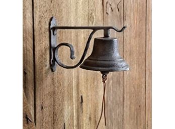 #117 CTW Home Collection Cast Iron Dinner Bell Black Cast Iron (shown In Brown)