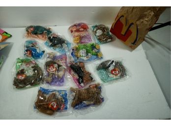 Ty Beanie Baby Lot Of 12 MacDonald's Happy Meal