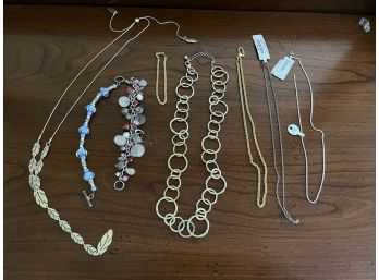 Assorted Costume Jewelry Lot Of Necklaces And Bracelets - 5