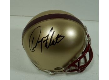 Doug Flutie Signed Mini Helmet