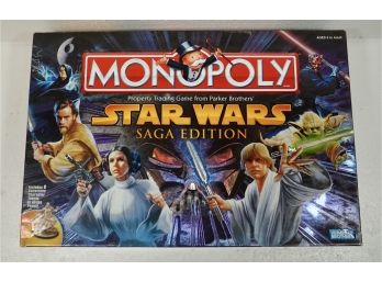 Star Wars Saga Edition Monopoly Game 2005