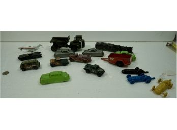 Mixed Auto Lot , Tootsie Toy , Ertl , Renwal , 16 Pc