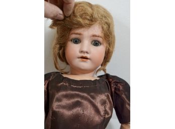 Han Werck S1110n Simon Halbig Bisque Doll With Cape Has Parts 29''