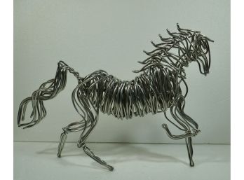 Aluminum Horse By Drawn Metal Studios  20 X 13