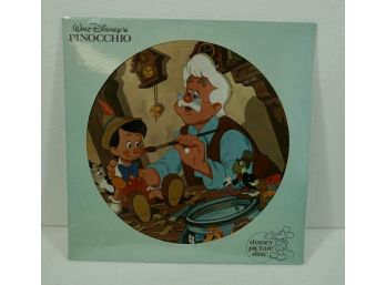 Pinochio Walt Disney Picture Disc 1980 Sealed