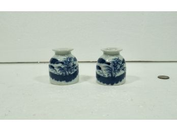 Two Brush Pots