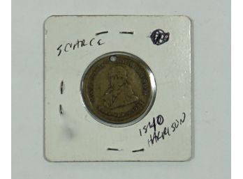 Major General William Harrison The People's Choice 1840 Campaign Token