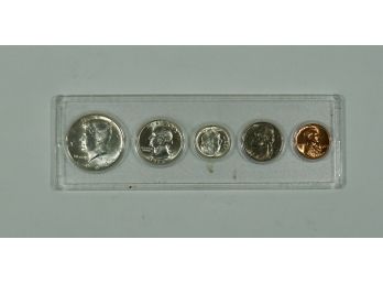 1964 D Denver Birth Year U.S. Mint Set - 5 Coins 90  Silver