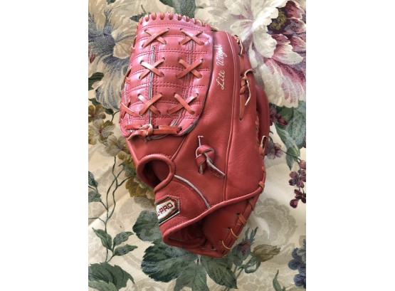 All Pro Red Baseball Glove Lite Weight PRC40