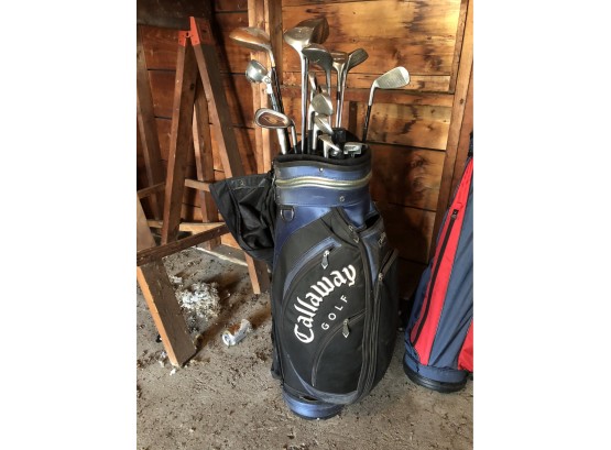 Callaway Golf Bag & 15 Clubs