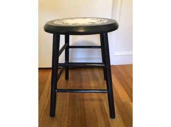 Painted Stool 18'T