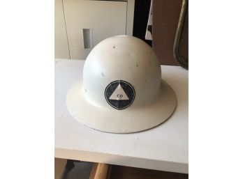 Vintage Civil Defense Helmet