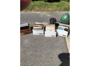 4 Boxes Of Albums