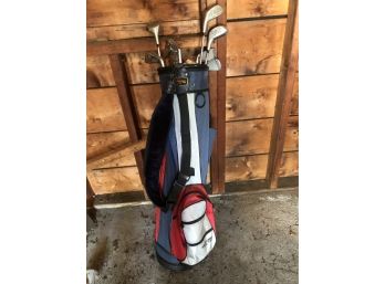 Par 4 728 Golf Bag & 12 Clubs